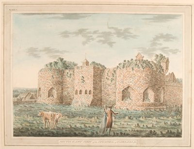 Zuidoostelijk Uitzicht op de Citadel van Carlisle door Robert Senior Carlyle